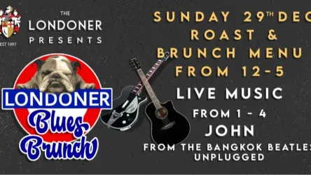 The Londoner Blues Brunch feat. John From The Bangkok Beatles - Phatthanakan, Suan Luang, Bangkok 10250