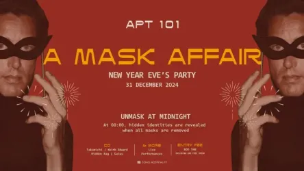 A Mask Affair - New Year's Eve Party At APT 101 - Khlong Toei Nuea, Watthana, Bangkok 10110
