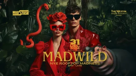 MADSTASH presents MADWILD NYE Rooftop Madness - Khlong Toei Nuea, Watthana, Bangkok 10110
