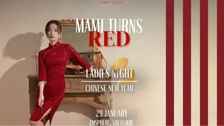 Mami turns red - Chinese New Year Ladie's Night - Khlong Toei, Khlong Toei, Bangkok 10110